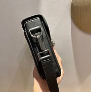 Dior Messenger pouch black smooth calfskin 19cm - 4