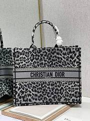 Dior Book tote gray mizza embroidery 41cm - 1