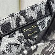Dior Book tote gray mizza embroidery 41cm - 6