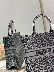 Dior Book tote gray mizza embroidery 41cm - 3