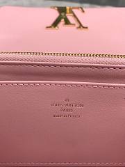 LV wallet patent leather poppy pink M61581 19cm - 2