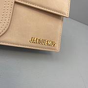 Jacquemus | Le grand bambino crossbody strap handbag in mocha 24cm - 6