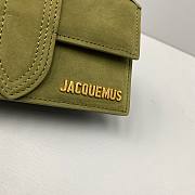 Jacquemus | Le bambino small crossbody strap bag in green 18cm - 3