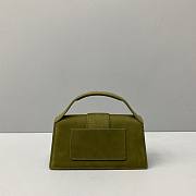 Jacquemus | Le bambino small crossbody strap bag in green 18cm - 4