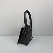 Jacquemus | Le chiquito moyen small leather bag in black 18cm - 5