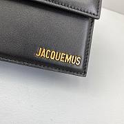 Jacquemus | Le chiquito moyen small leather bag in black 18cm - 2