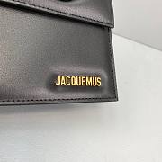 Jacquemus | Le grand chiquito leather bag in black 24cm - 6