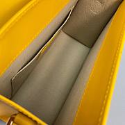 Jacquemus | Le grand chiquito leather bag in yellow 24cm - 3