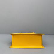 Jacquemus | Le grand chiquito leather bag in yellow 24cm - 5