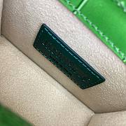 Jacquemus | Le chiquito mini crocodile-effect bag in green 12cm - 2