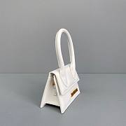 Jacquemus Le Chiquito Mini Leather Bag In White 12cm - 6