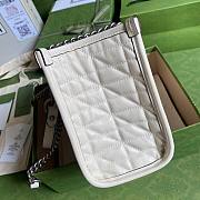 Gucci GG Marmont small tote bag in white 681483 26.5cm - 6