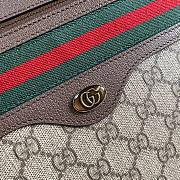 Gucci GG Ophidia supreme canvas clutch 597619 31cm - 2