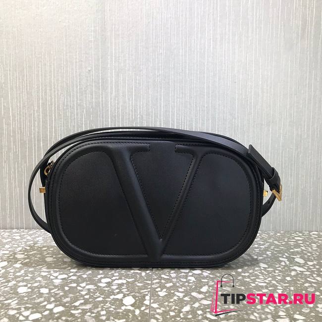 Valentino shoulder bag in black 25cm - 1