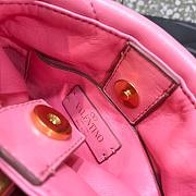 Valentino Roman stud the handle bag in pink nappa 20cm - 6