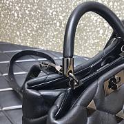 Valentino Roman stud the handle bag in nappa with tonal studs 28cm - 2