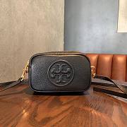 Tory Burch | Perry bombé mini bag in black 17.5cm - 1