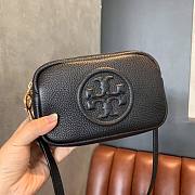 Tory Burch | Perry bombé mini bag in black 17.5cm - 4