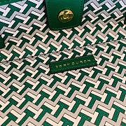 Tory Burch | T monogram tote bag in green 39cm - 5