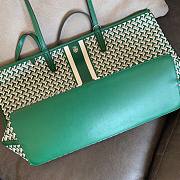 Tory Burch | T monogram tote bag in green 39cm - 6