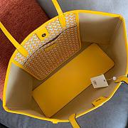 Tory Burch | T monogram tote bag in yellow 39cm - 2