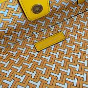 Tory Burch | T monogram tote bag in yellow 39cm - 4