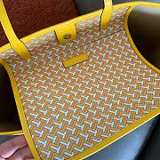 Tory Burch | T monogram tote bag in yellow 39cm - 5