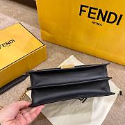 Fendi Kan U medium brown leather bag 25cm - 3