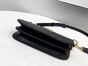 Fendi Touch black leather bag 26.5cm - 2