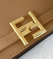 Fendi Touch beige leather bag 26.5cm - 3