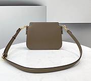Fendi Touch gray leather bag 26.5cm - 6