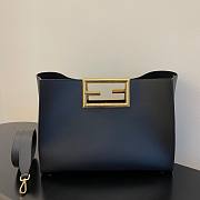 Fendi Way black leather bag 40cm - 1