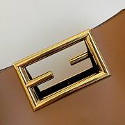 Fendi Way brown leather bag 40cm - 5