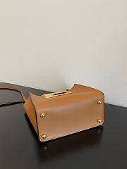 Fendi Way brown leather bag 20cm - 6