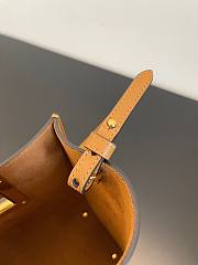 Fendi Way brown leather bag 20cm - 5