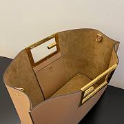 Fendi Way beige leather bag 40cm - 4