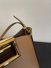 Fendi Way beige leather bag 20cm - 2