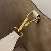 Fendi Way white leather bag 40cm - 3