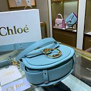 Chloe | Tess small bag in blue 20cm - 4