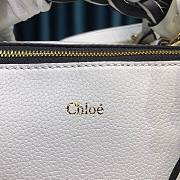 Chloe | Daria small bag in white 22cm - 6