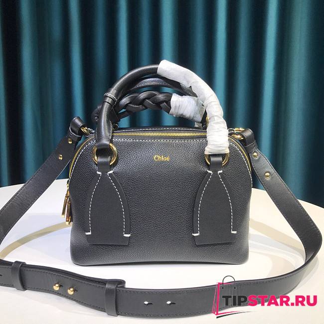 Chloe | Daria small bag in black 22cm - 1