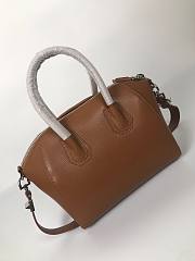 Givenchy Antigona bag in grained leather in brown BB05118012 28/30cm - 5