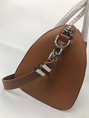 Givenchy Antigona bag in grained leather in brown BB05118012 28/30cm - 3