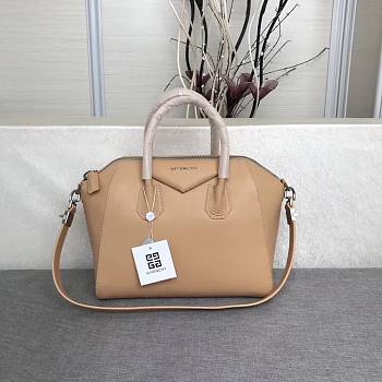 Givenchy Antigona bag in grained leather in beige BB05118012 28/30cm