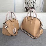 Givenchy Antigona bag in grained leather in beige BB05118012 28/30cm - 3