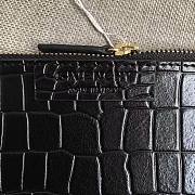 Givenchy Antigona shopping bag in crocodile effect leather in black 34cm - 2