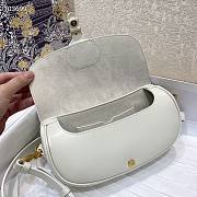 Dior Bobby east-west bag in white 21cm - 3