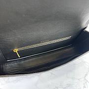 Balenciaga Ghost sling bag in black shiny crocodile embossed calfskin 23cm - 4