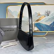 Balenciaga Ghost sling bag in black calfskin 23cm - 5