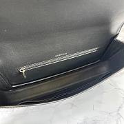 Balenciaga Ghost sling bag in black calfskin 23cm - 3